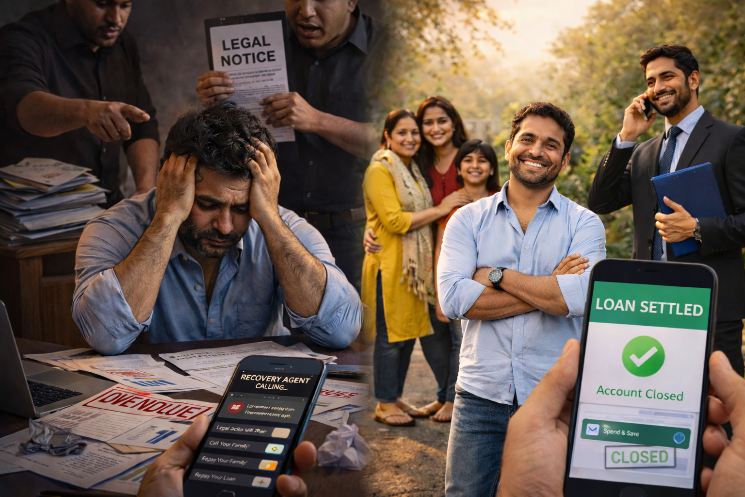 personal loan settlement